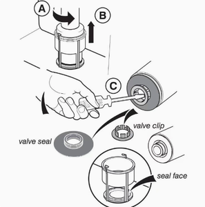 Joint d'étanchéité en silicone pour valve de vidange Y0731A, anti-fuite, compatible avec les réservoirs de toilettes Ideal Standard, pièces de rechange - Product Image 4