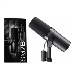 Sm7b Sm 7b Kit de microfone condensador com fio para entrevista de repórter profissional, gravação de condensador USB com fio para cantar