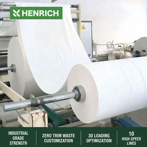 Rollo Madre de Papel Higiénico Jumbo de 2 Capas, Pulpa de Madera Virgen, Material Crudo al por Mayor para Producción de Papel Higiénico - Product Image 2