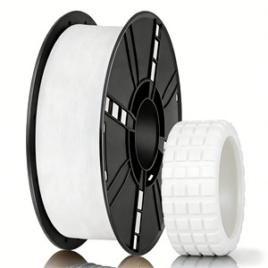 PLA TPU 95A Flexible 1.75mm <b>3D</b> <b>Printer</b> Filament White for Soft Prints and Shoe Insoles - Product Image 1