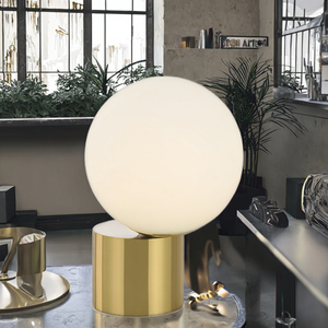 Norse Simple Glass Incandescent Dimmable Warm White <b>Table</b> Lamp Modern Nightlight for Bedroom <b>Bedside</b> Living Room Study - Product Image 3