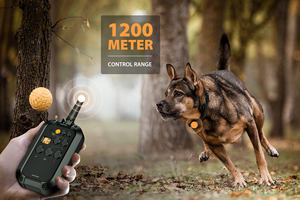 업그레이드 전문 개 훈련 칼라 IPX7 방수 전자 럭셔리 애완 동물 개 충격 칼라 1500 메터 원격 - Product Image 3