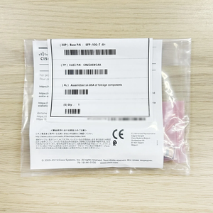 SFP-10G-T-X= โมดูล SFP 10GBASE-T สำหรับสายเคเบิล CAT6A ตัวรับส่งสัญญาณแสง - Product Image 5