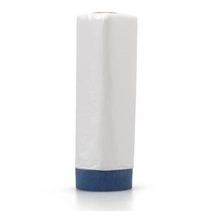 Película Protectora de Plástico para Pintores, Preencintada, para Cubrir Autos, con Cinta Adhesiva y Lona Protectora - Product Image 2