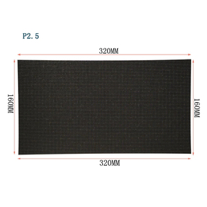 แผงจอแสดงผล LED แบบเต็มจอ320X160มม. 128x64พิกเซลบอร์ด HUB75 RGB SMD1515สี Boshuo P2.5 - Product Image 2