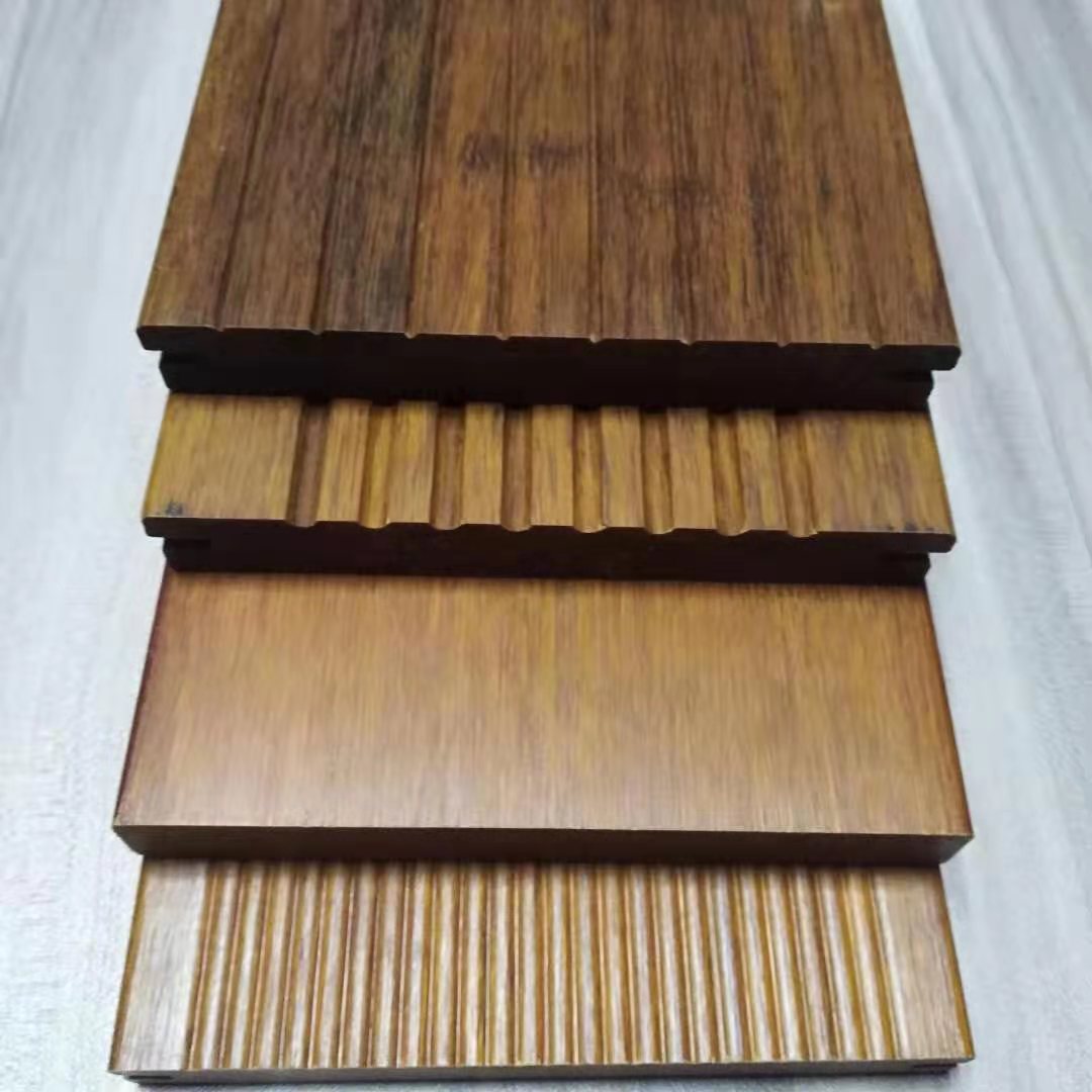Exterior Strand Woven Bamboo Flooring Waterproof Bamboo Deck Flooring