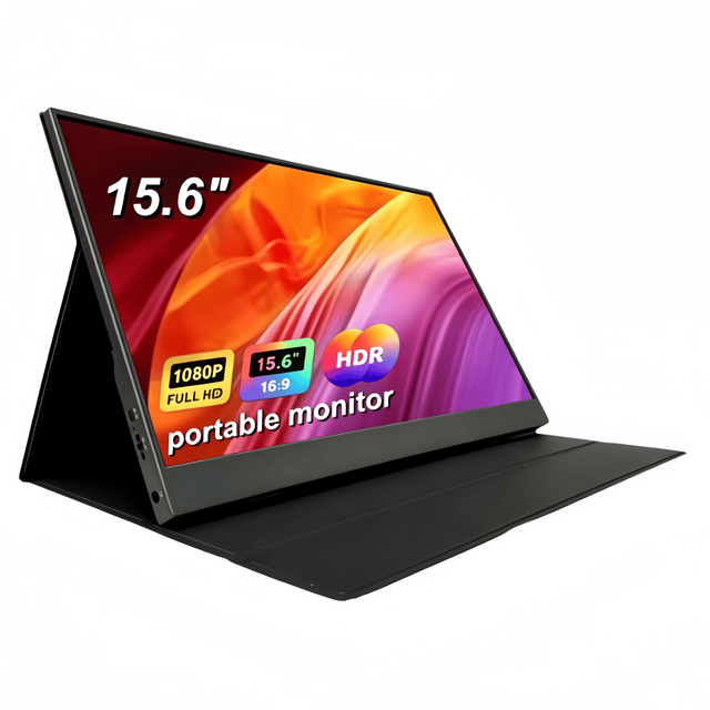 New 15.6Inch LCD Portable Monitor Dual Display Triple Screen Extender Second External Extension Laptop Travel Monitor Usb-c