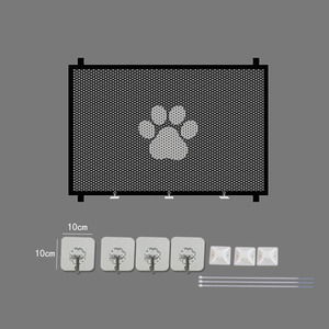 Anti Bottom Drill Pet Gate <b>Fence</b> <b>Dog</b> Isolation Net Portable <b>Folding</b> Cat <b>Dog</b> Barrier <b>Fence</b> Perforation Free - Product Image 3