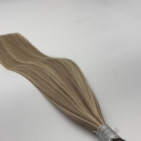 Extensions de cheveux I Tip de qualité supérieure Starose, alignées sur les cuticules, double trame, couleur claire, 100% cheveux humains vierges naturels