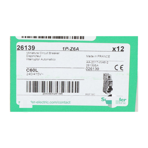 Disyuntor eléctrico 26139 en miniatura Nuevo NFP Sellado (12 piezas) - Product Image 2