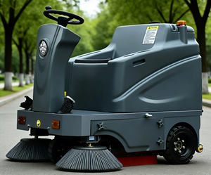 Nouveau balayeuse-essoreuse électrique rotative autoportée pour le nettoyage à l'eau froide des hôtels et des imprimeries - Product Image 1