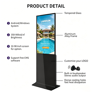 Señalización Digital y Pantalla de Video para Interiores de Diseño Exclusivo de 43, 49, 50, 55 y 65 Pulgadas, Kiosco con Pantalla Táctil Android y 1 Año de Garantía - Product Image 3