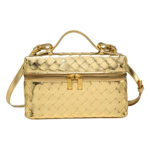 <span class=keywords><strong>Borsa</strong></span> da Donna 2024 Esplosiva Novità, Impermeabile con Cerniera, Portatile, Intrecciata, per Pranzo o Trucco, <span class=keywords><strong>Tracolla</strong></span> alla Moda - Product Image 5