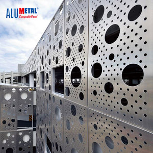 Panneaux de façade en aluminium modernes de 4 mm pour la décoration murale extérieure, ignifuges <span class=keywords><strong>et</strong></span> imperméables pour appartement <span class=keywords><strong>et</strong></span> salle de bain - Product Image 3