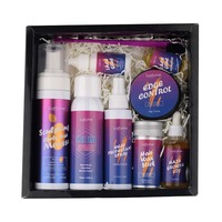 Kit de produits capillaires pour femmes : Styling, soins, colle à dentelle, bâton de cire, huile de croissance capillaire (Marque privée)