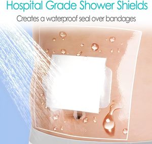 YOJO YJ-SP Venda Adhesiva Transparente para Heridas, Protector de Película Antiadherente, Almohadilla Central Impermeable para Ducha - Product Image 4