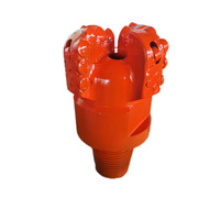 Foret de forage PDC de qualité garantie, 3 ailes, 4 lames, corps en acier, foret de découpe PDC, ouvre-trou pour machine de forage de puits d'eau