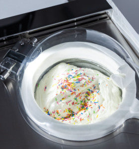 屋外小売スペース使用MILES GALAXY ProV2カートアイスクリームメーカージェラートマシン2フレーバーバッチフリーザー空冷2シリンダー - Product Image 2