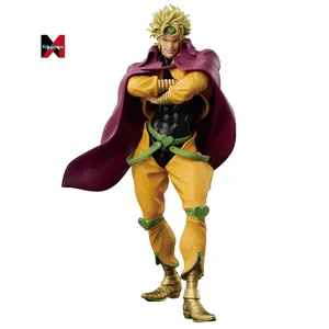 Lmon XM 28cm DIO brando หุ่นอนิเมะ PVC, ของเล่นของเล่นการผจญภัยที่แปลกประหลาดของ Jojo