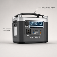 Station d'alimentation portable à batterie solaire 300W 12.8V 15Ah, essentiels pour les voyages en camping, port multi-sorties