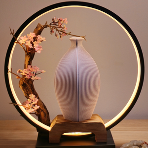 Vashine 3D personalizado OEM impreso colorido PLA artístico <span class=keywords><strong>maceta</strong></span> sabor línea sentido material ecológico diseñador propio arte florero - Product Image 3