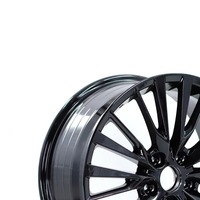 Jantes en alliage neuves de 19 pouces, 5x114.3 PCD pour ES GS IS C F LS RC UX - Noir, multi-rayons, remplacement OEM