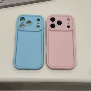 Custodia Ultra Sottile in Silicone Morbido per Fotocamera, Cover Flessibile in TPU Anti-Caduta per <span class=keywords><strong>iPhone</strong></span> 17 16 15 14 <span class=keywords><strong>13</strong></span> 12 11 - Product Image 4