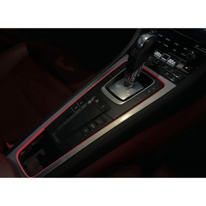 Kit de modification et amélioration pour voiture 718 Boxster Cayman 2016-2025 : éclairage d'ambiance intérieur 3D en cristal, compatible avec 718 - Product Image 4