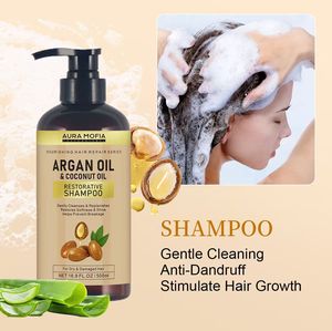 Bestseller Arganolie Shampoo En Conditioner Set-Marokkaanse Zorg Met Keratine-Voor Krullend, Steil, Droog En Beschadigd Haar - Product Image 5