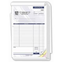 ZEROCARD Impresión Personalizada Papel NCR sin Carbón de 3 Capas para Recibos, Facturas, Libretas de Notas, Albaranes y Libretas de Facturas NCR