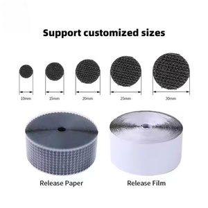 カスタムカラーフックとループベルクロスポット強力接着剤なしトレースフックとループ100% ナイロン静かなベルクロ子供用 - Product Image 2