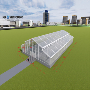 Tente de réception de luxe Kenten pour grands événements, mariage, fête, avec paroi en verre transparente personnalisée, ignifuge, imperméable, cadre en aluminium, atrium commercial extérieur - Product Image 2