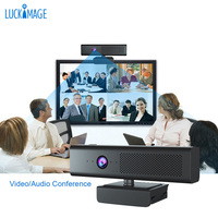 Cámara Web 1080P 30FPS con Micrófono Integrado, Altavoz y Botón de Silencio para Conferencias y Reuniones en Línea