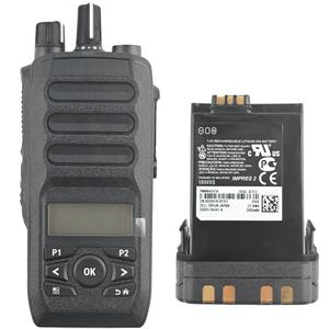 Radio Bidireccional Portátil DMR VHF/UHF R5 LKP, Walkie Talkie de Largo Alcance con Teclado Limitado, Resistente al Agua IP67 - Product Image 2