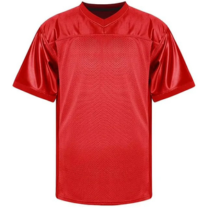 Jersey de Fútbol Americano de Fábrica OEM, Malla de Poliéster, Bordado Deslumbrante, Logotipo Personalizado, Uniforme Profesional Duradero para Equipos - Product Image 1
