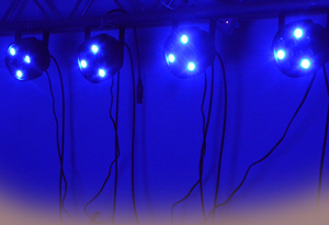 Mini UV 12 LED ánh sáng sân khấu màu tím chiếu đèn 36 Wát cho Câu lạc bộ dj mini Par LED chiếu sáng - Product Image 4