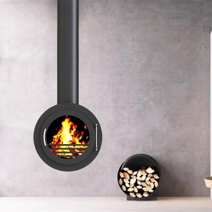 Estufa <span class=keywords><strong>de</strong></span> <span class=keywords><strong>leña</strong></span> suspendida Chimenea redonda colgante 2025 Estufas <span class=keywords><strong>de</strong></span> <span class=keywords><strong>leña</strong></span> - Product Image 2