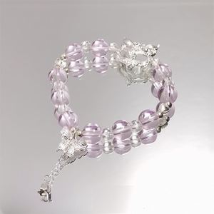 Trendy Colorful <b>Beaded</b> <b>Bracelet</b> Crystal Fox Charm <b>Bracelet</b> for Girl Colorful Handmade Stone Glaze Bangles Butterflies <b>Bracelet</b> - Product Image 5