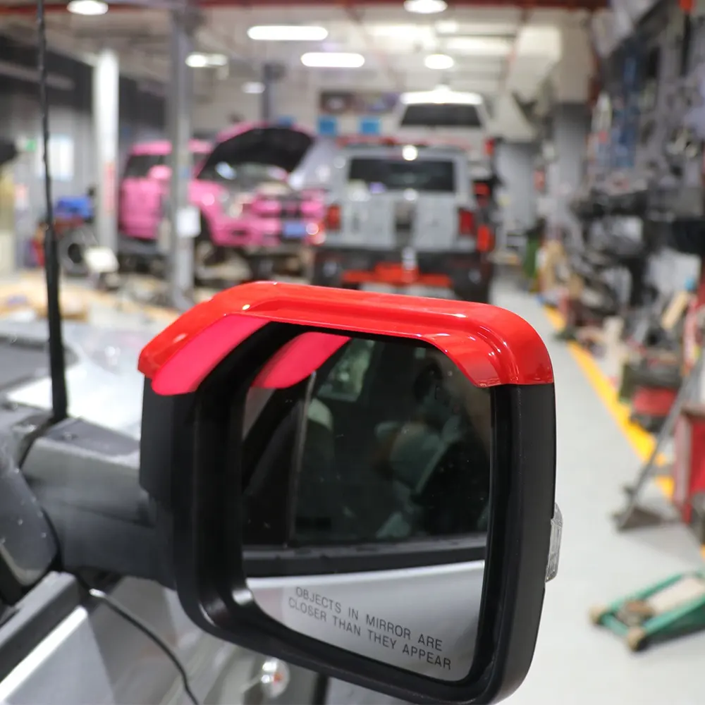 sun visor guard rain shield for ford bronco 2021 car side mirrors