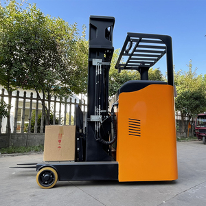 Carretilla elevadora de pasillo estrecho, carretilla elevadora de 1 tonelada, 1,5 toneladas, hombre eléctrico completo, apiladora de alcance eléctrico completo, moncargas - Product Image 2