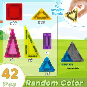 Hoja magnética imán fuerte 3,75 CM hoja magnética transfronteriza hoja de ventana de Color caja de hierro rompecabezas juguete Mental <span class=keywords><strong>bloques</strong></span> de construcción - Product Image 6