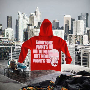 Sudadera con Capucha para Hombre, Diseño Personalizado, Invierno, 100% Algodón, Corte Holgado, Transpirable, Estampada, con Impresión Digital y Serigrafía - Product Image 3