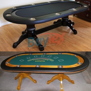 Bàn chơi poker chuyên nghiệp & tùy chỉnh giá rẻ của Trung Quốc, bàn chơi poker cao cấp RFID dành cho 10 người chơi với đèn LED - Product Image 6