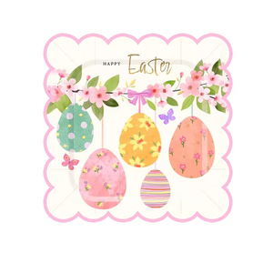 ชุดอุปกรณ์ตกแต่งงานเลี้ยงอีสเตอร์ DAMAI ประกอบด้วยดอกไม้ ไข่ จานกระดาษ ผ้าเช็ดปาก ชุดจานชามแบบใช้แล้วทิ้ง ขายส่ง - Product Image 3