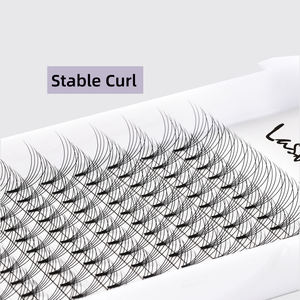 ขนตาปลอมแบบ6D 5D 4D 3D มีวอลลุ่มแบบ<span class=keywords><strong>เกาหลี</strong></span> PBT 0.07ขนตาปลอมมีวอลลุ่ม0.1 C D - Product Image 5