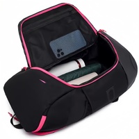Sac à dos de sport décontracté pliable en polyester grande capacité personnalisé, léger et multifonctionnel pour hommes et femmes, idéal pour les voyages et l'université