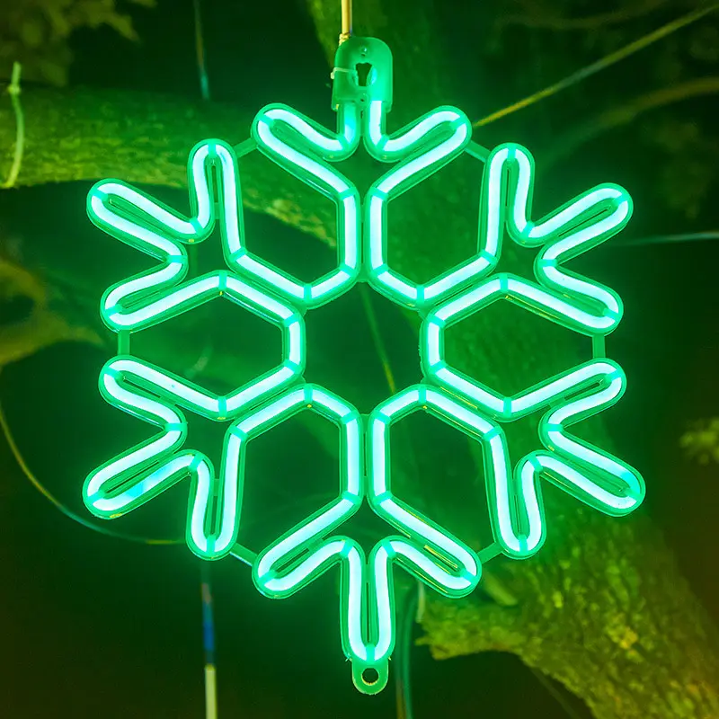 Christmas tree decorative lights snowflake Led string light with battery operated