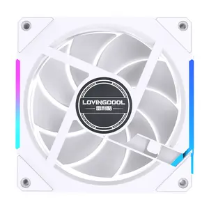 Lovingcool 120*120*25mm PWM ARGB LED Chassis <b>Fan</b> Silent Air Radiator For Gaming - Product Image 4