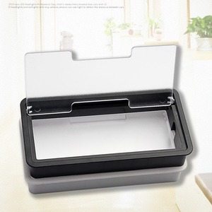 Guangzhou Huibaili Hardware Office Desk <b>Cable</b> <b>Box</b> Rectangle PP Plastic Detachable Portable Desktop Organizer <b>Cable</b> <b>Management</b> - Product Image 1