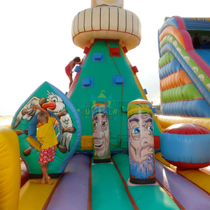 Château gonflable géant extérieur pour enfants, aire de jeux gonflable, parc d'attractions, parc de jeux gonflables - Product Image 5